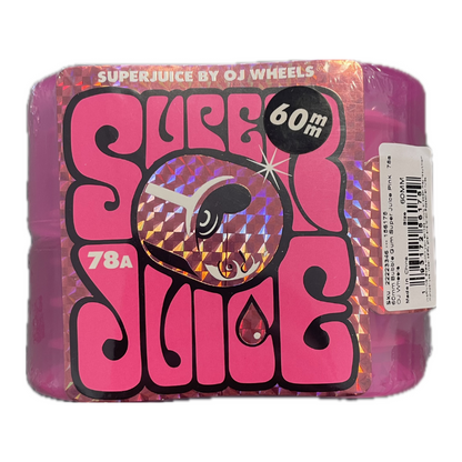 OJ Wheels - SuperJuice cruiser hjul - 78a - 60mm