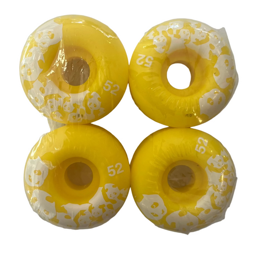 Enjoi - Panda Wheels Yellow - 99a 52mm