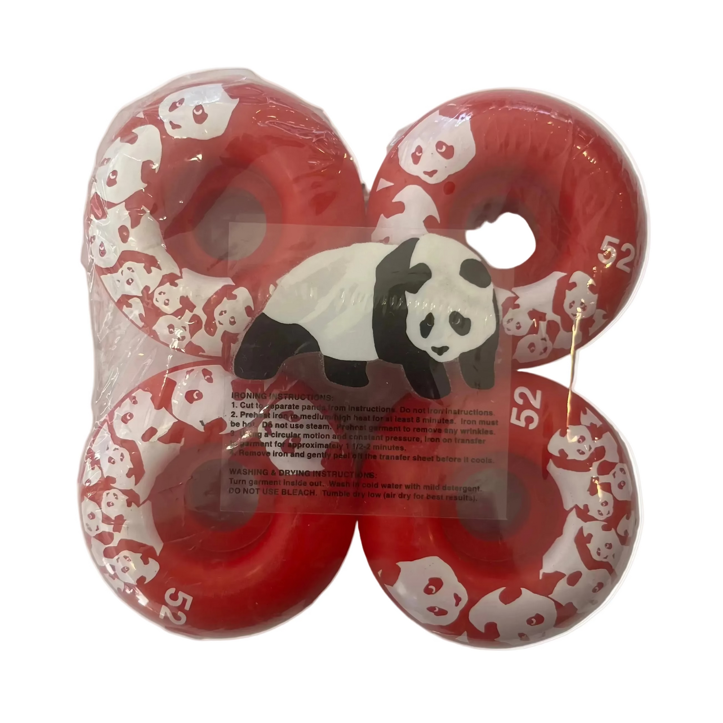 Enjoi - Panda Wheels Red - 99a 52mm