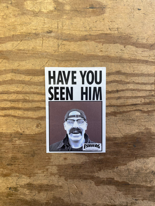 Esbjerg Skateforening Wanted (10x7)- Stickers