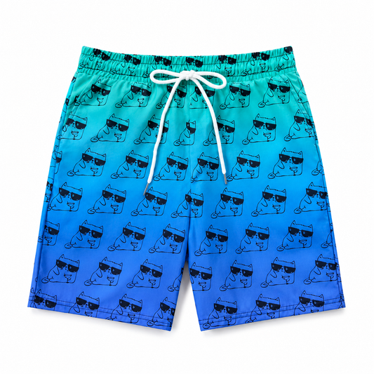 NiceTry lange shorts - gradient (kids)