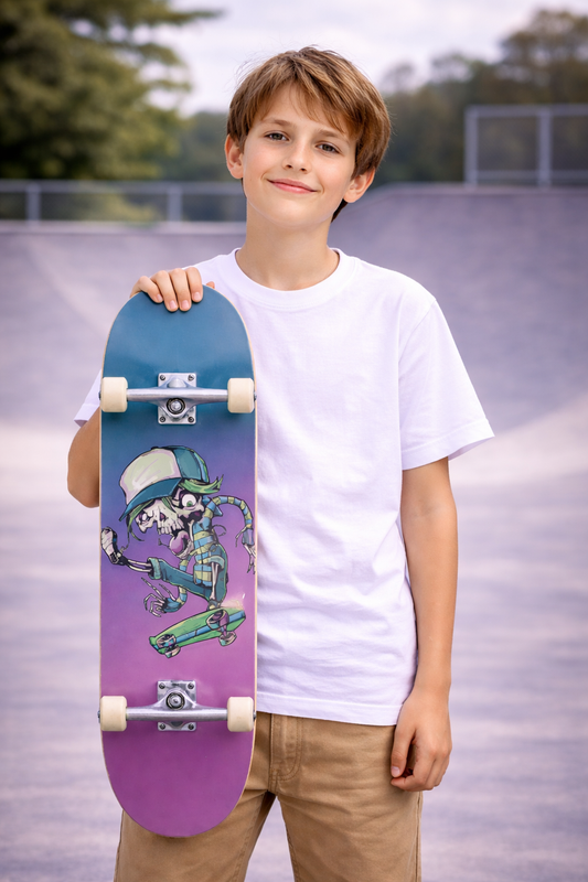 NiceTry - Skateboard Deck - Zombie Kid
