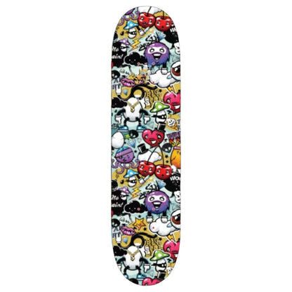 NiceTry - Skateboard Deck - Sticker Bomb