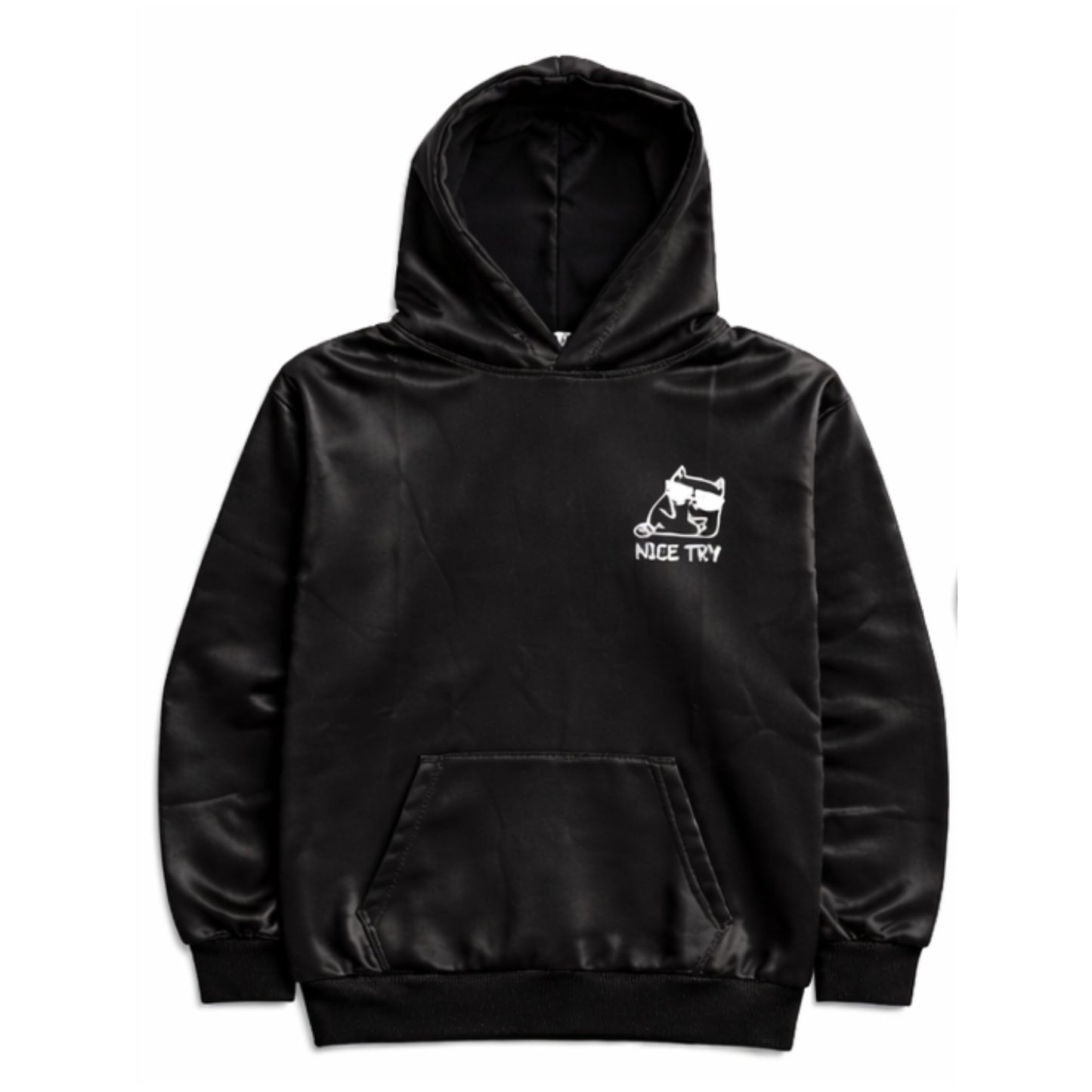 NiceTry 'original' Hoodie - sort (kids)