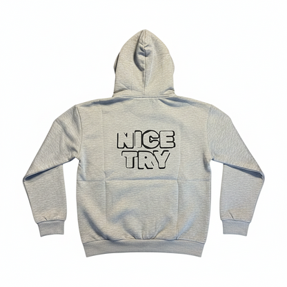 NiceTry Kids 'original' Hoodie - Grå (kids)