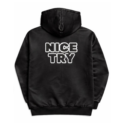 NiceTry 'original' Hoodie - sort (kids)