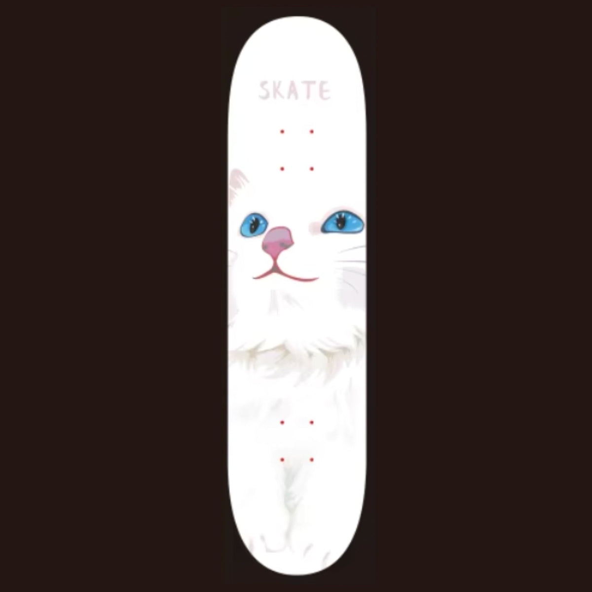 NiceTry - Skateboard Deck - Cute Kitten