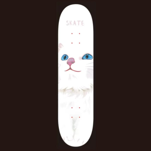 NiceTry - Skateboard Deck - Cute Kitten