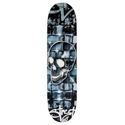 NiceTry - Skateboard Deck - Wall Skull