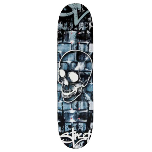 NiceTry - Skateboard Deck - Wall Skull