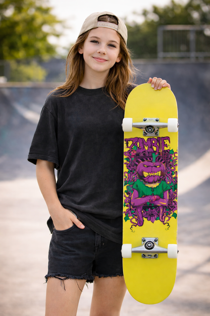 NiceTry - Skateboard Deck - Zombie Horror