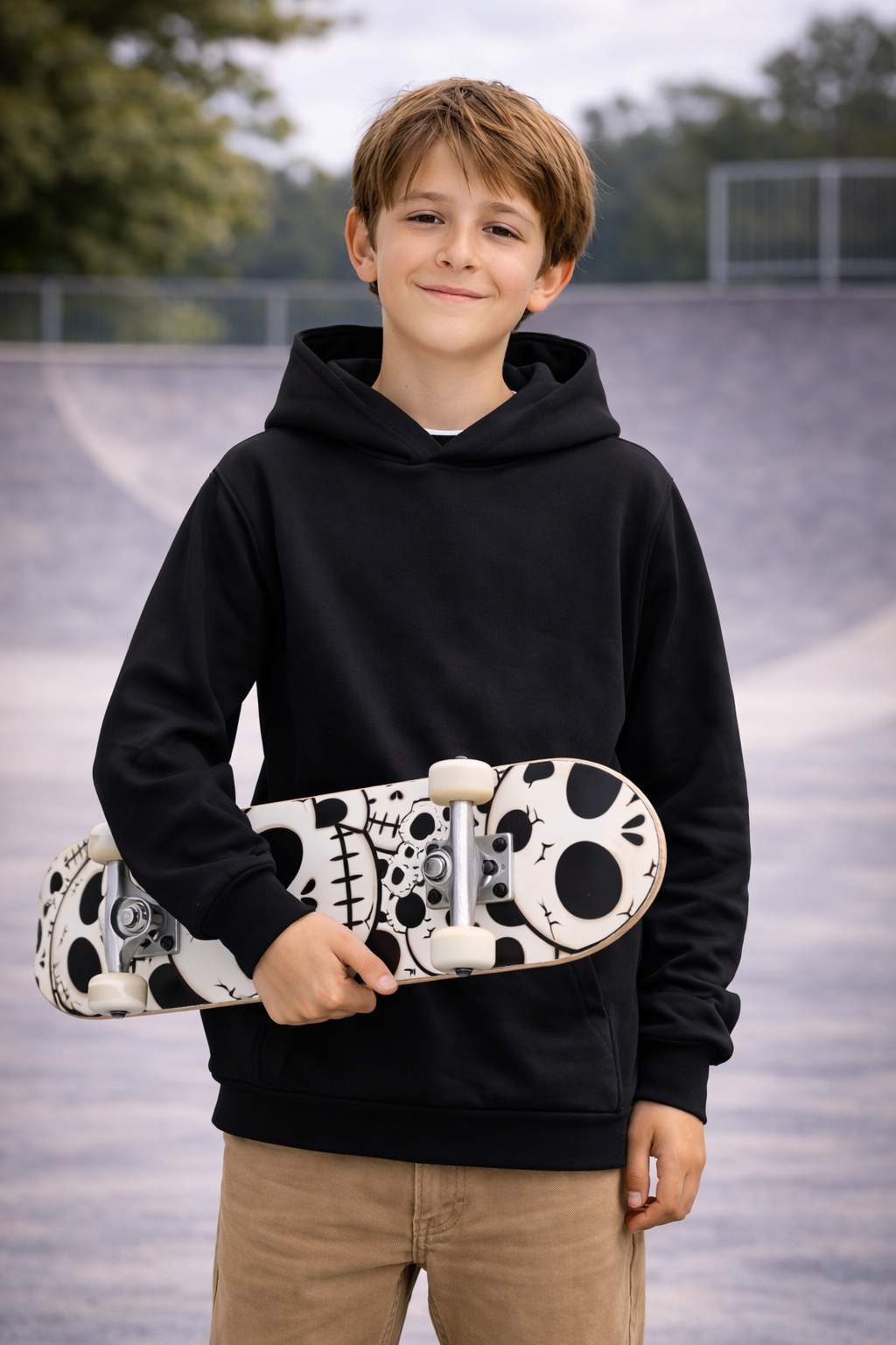 NiceTry - Skateboard Deck - Skull Madness