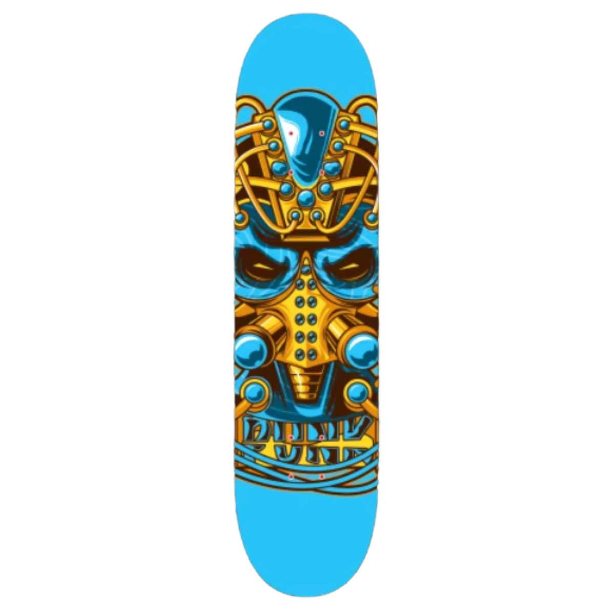 NiceTry - Skateboard Deck - Blue Robo