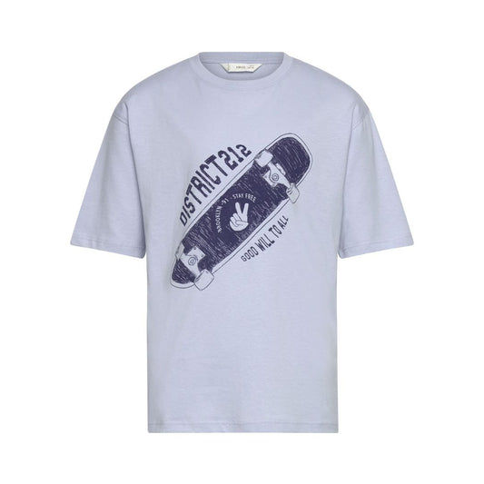 MNG skateboard t-shirt lilla str. 128 (kids)