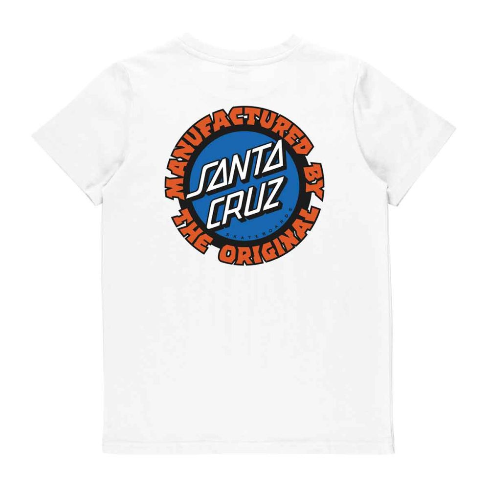 Santa Cruz t-shirt - hvid (kids)