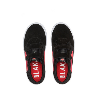Lakai - Griffin - Black/Flame Suede (kids)