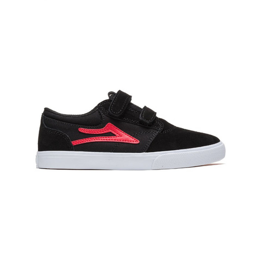 Lakai - Griffin - Black/Flame Suede (kids)