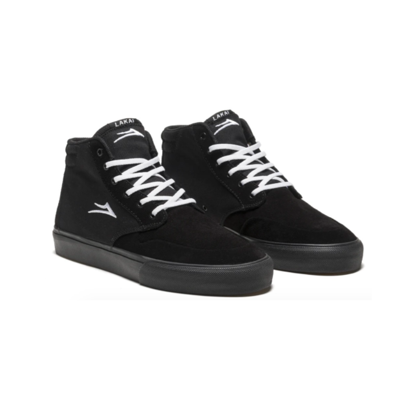 Lakai -  Riley 3 High (Black Suede)