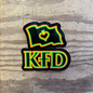 KFD Flag lille (9x9)- Stickers