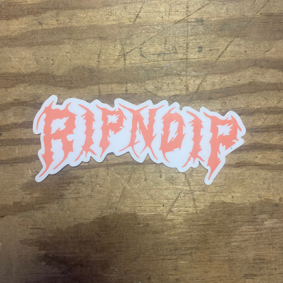 RIPNDIP - Metal Logo (4,5x10) - Stickers