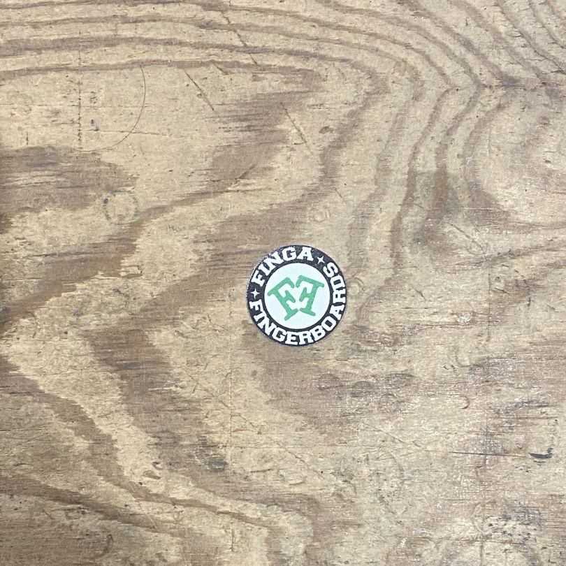 Finga fingerboards  (3x3cm) Grøn - Stickers