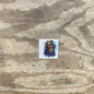Sk8artshop- "Abe Konge" (4x4cm) - Stickers