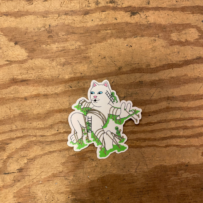 RIPNDIP - Rumvæsen kat (8x8.5) - Stickers