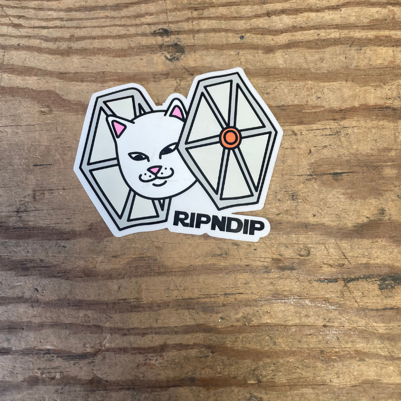 RIPNDIP Tie Fighter (11.5x8,5) - Stickers