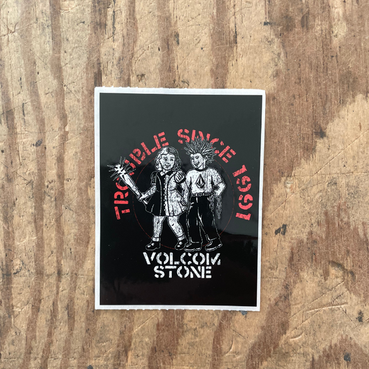 Volcom Trouble Since 1991 (6x8) - Stickers