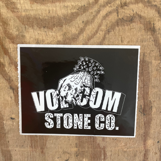 Volcom Stone Co - (8x6) - Stickers