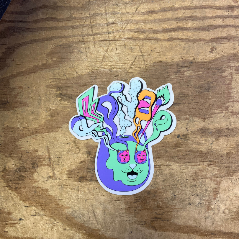 RIPNDIP - Cat Eyes (10x10,5) - Stickers