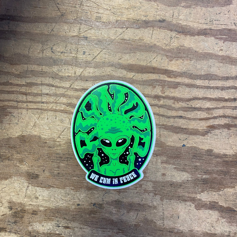 RIPNDIP - Alien (8,5x11) - Stickers