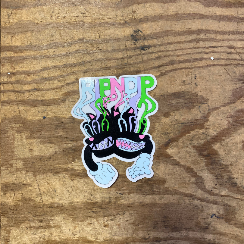 RIPNDIP - Tre øjne (7,5x10,5) - Stickers