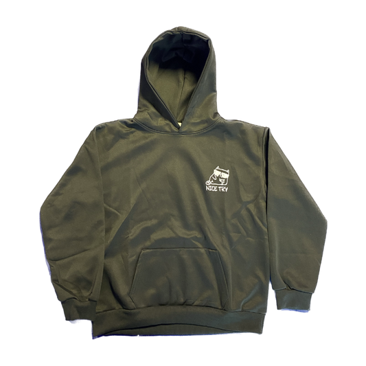 Nice Try 'original' Hoodie - sort (kids)
