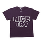 NiceTry t-shirt med print på front - flere farver (kids)