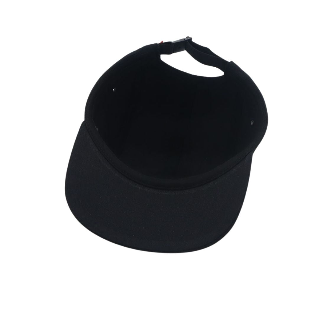 Celebrate cap Classic sort 5-panel kasket med logo