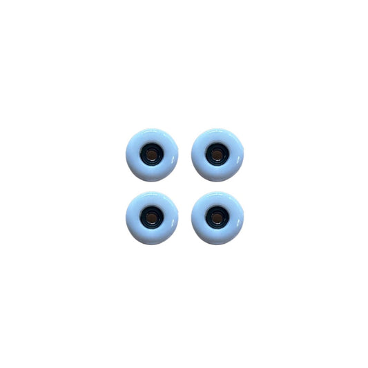 Fingerboard hjul med Fast Speed kuglelejer (hvid)