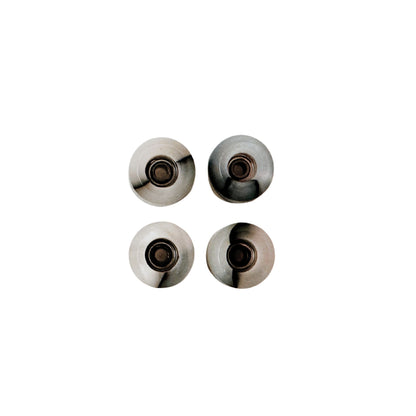 Fingerboard hjul med ABEC7 kuglelejer - Swirl Edt. (hvid)