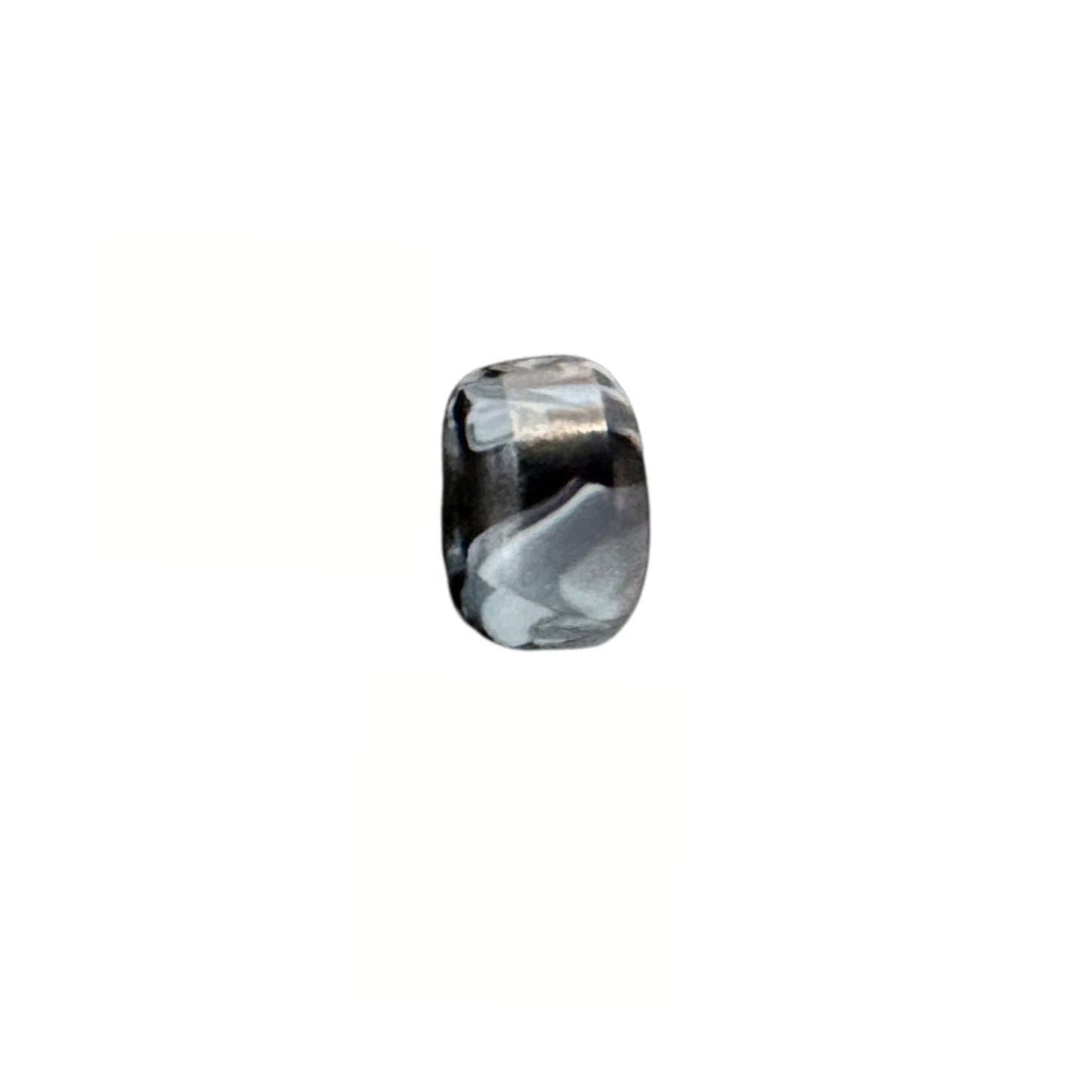 Fingerboard hjul med kuglelejer - Swirl Edition (sort/hvide)