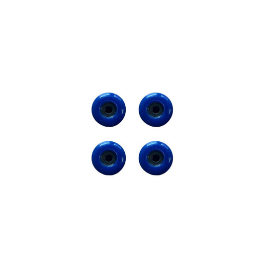 Fingerboard hjul med Fast Speed kuglelejer (mørkeblå)