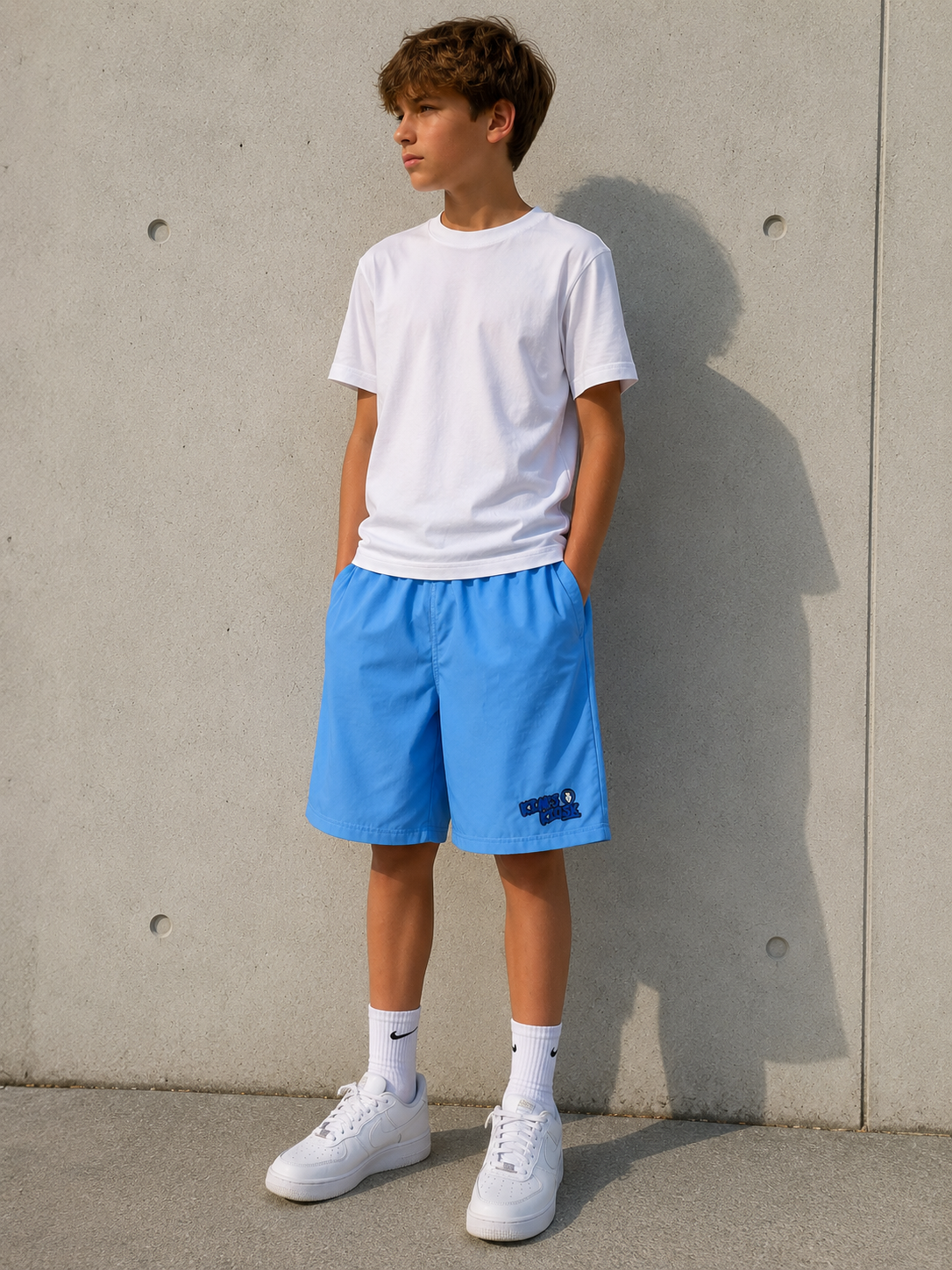 Kims kiosk lange shorts - blå (kids)