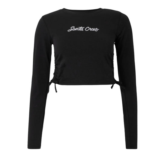 Santa Cruz Womens longsleeve Top (sort)