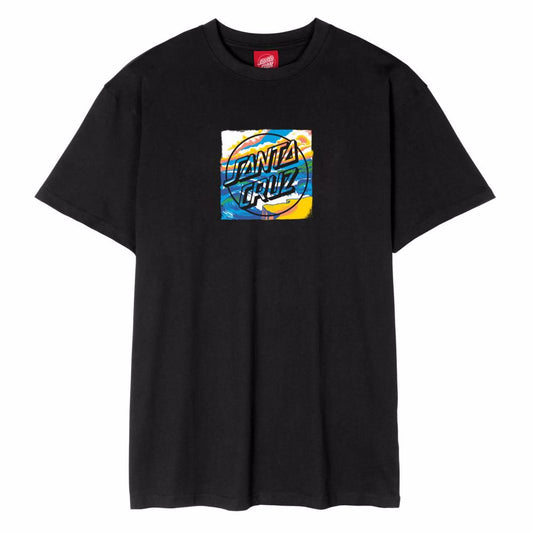 Water View Front T-Shirt - Santa Cruz - sort str. M