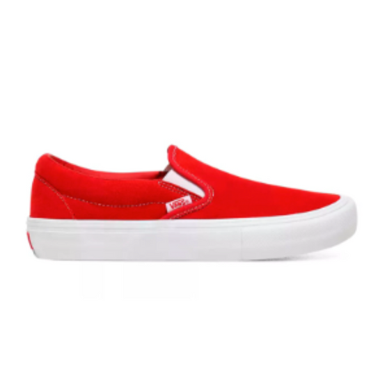 Vans Slip-On-Pro 'Red/White'