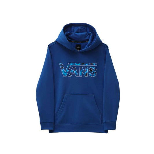 Vans logo Hoodie - blå str. 8-10 år (kids)