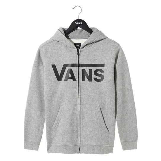 Vans Classic Zip Hoodie - grå str. 8-10 år (kids)