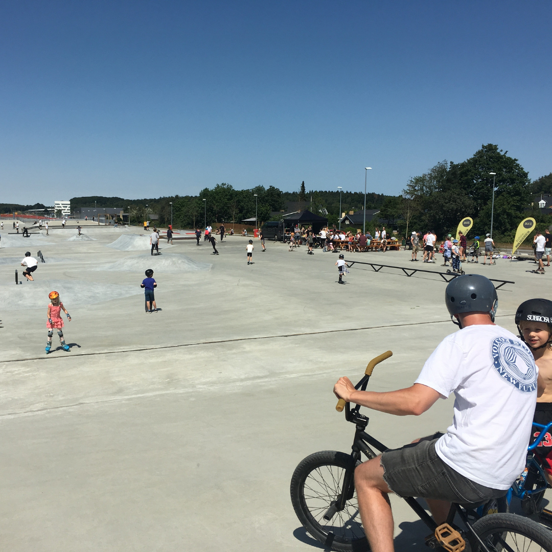 Batiste Co. Skateboard - Indvielse af skatepark