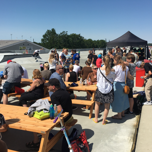 Batiste Co. Skateboard - Indvielse af skatepark