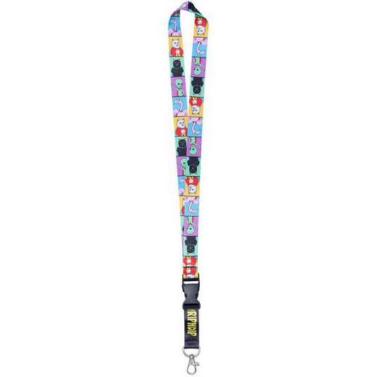 RIPNDIP - "We Can Be Heros Lanyard" Keychain