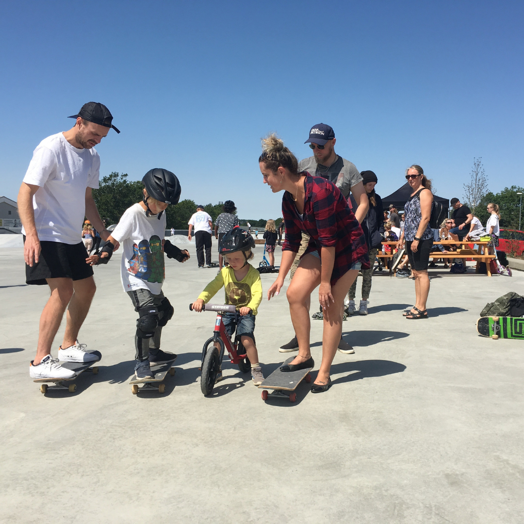 Batiste Co. Skateboard - Indvielse af skatepark